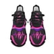 thumbnail image 1 of Zapatillas de tenis ligeras con cordones y antideslizantes para mujer, con estampado de lazo floral rosa y concienciación sobre el cáncer de mama, moda, 1 of 6