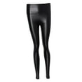 thumbnail image 1 of Poinas de Cintura de s Mujeres de s Mujeres Pantalones de Imitación de Cuero Elástico Pantalones de Lápiz Delgado METRO Macarena Polainas de cintura alta para mujeres, 1 of 8