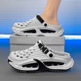 thumbnail image 5 of Bibifish Mens Womens Garden Clogs Tech Style Thick Sole Adjustable Heel Strap Slide Sandals Outdoor Beach Slippers, 5 of 8