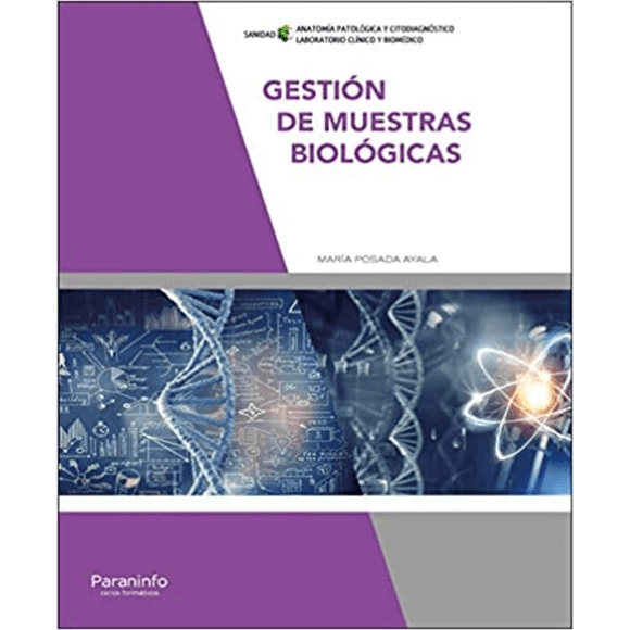 GESTION DE MUESTRAS BIOLOGICAS PARANINFO Pasta Blanda