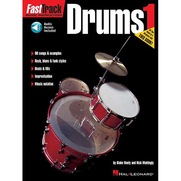 Fasttrack Drums Method Book 1
