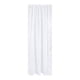 thumbnail image 2 of Cortinas translúcidas Panel de voile blanco 52x106 in | Largas Vendas Bordadas de Rayas | Poliéster ligero | Tratamiento moderno transparente para ventanas para dormitorio y salón | Decorativo, 2 of 9