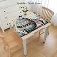thumbnail image 2 of nygtbtfer Tablecloth, Fitted Table Cover with for Tables, Spring Eggs Table Cloth Party Tablecloths, 2 of 7
