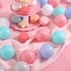 thumbnail image 4 of 50 bolas de plástico coloridas y divertidas para niños, para piscina, juegos de parque infantil, carpa para piscina, juguetes para nadar en el océano., 4 of 8
