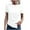 White-08, variant on Mittory Womens Dressy Casual Tops Solid Short Sleeve Cotton Tshirts Summer Casual Trendy Loose Fit Tee Shirts
