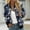 2# Navy cheap stuff under 5 dollars, variant on Dyegold Womens Bomber Jackets Lightweight Casual Coat Long Sleeve Floral Print Warm Zip Up Outerwear Windbreaker With Pocket