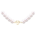 thumbnail image 5 of ANGARA 16" Freshwater Cultured Pearl Single Strand Choker Necklace in 14K Yellow Gold for Women | June Birthstone, Birthday, Anniversary, Jewelry Gift for Women | Pearl Necklace, 5 of 9