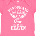 thumbnail image 4 of Inktastic Handpicked for Earth by My Opa in Heaven with Angel Wings Boys or Girls Baby Bodysuit, 4 of 5