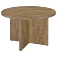 thumbnail image 4 of Jamestown Round 47-inch Composite Wood Dining Table Mango, 4 of 7