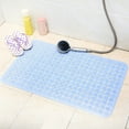 thumbnail image 4 of Non Slip Bath Mat with Massage Dots, Waterproof Fast Dry Plastic Bathroom Rug for Tub, Anti-Slip Shower Floor Pad, Ideal for Home Safety and Comfort, Gray 35x70 cm, 4 of 6