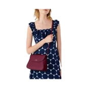 Kate Spade Monica Small Flap Crossbody(Blackberry preserves)