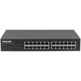 thumbnail image 2 of 24-Port Gigabit Ethernet Switch 24 x 10/100/1000 Mbit/s RJ45-Ports IEEE 802.3az Energy Efficient Ethernet Desktop 19" Rackmount Metal, 2 of 9
