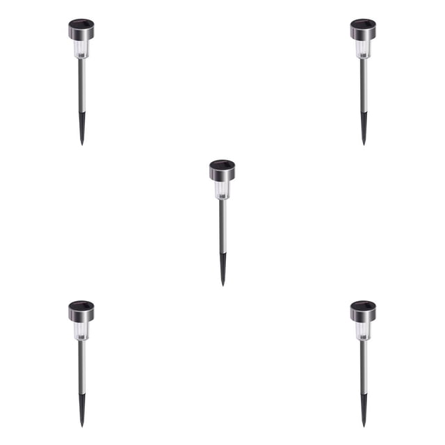 fastboy 5/10X Solar Power LED Stake Lights Patio Outdoor Garden Lawn Path Landscape Lamp Warm White 5Set