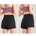 thumbnail image 5 of Pantalones cortos deportivos para mujer Verano Hip Yoga Fitness Ropa deportiva Cintura alta yeacher  Pantalones cortos de yoga para mujer, 5 of 5