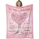 thumbnail image 1 of LHSHID Mom Gifts Mom Birthday Gifts Cool Christmas Birthday Gift Ideas for Moms Who Have Everything from Daughter Gifts for Mom Birthday Best Mom Mommy Mother Ever Gifts Blanket 50"x60", 1 of 7