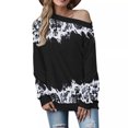thumbnail image 2 of Blusa de manga larga con estampado de Halloween a la moda para mujer, suéter informal, Tops, sudaderas Fridja  fjkfkj6973, 2 of 5