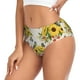 thumbnail image 2 of Fotbe Bird Sunflowers Calzones Estampados para Mujer – Ropa Interior de Algodón, Cómoda, Suave y Elástica-Large, 2 of 6