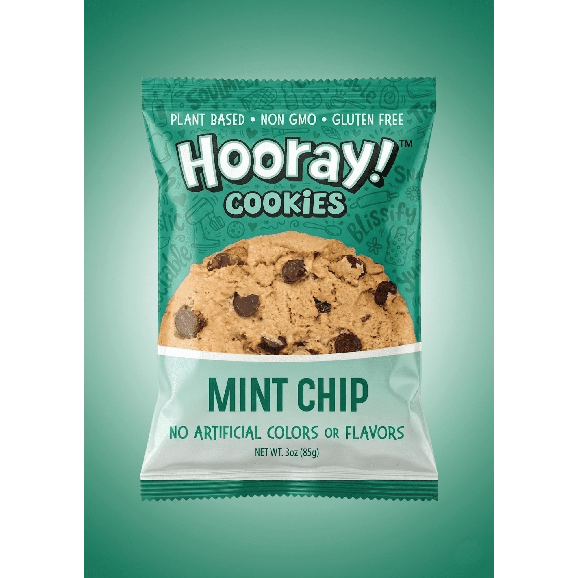 Hooray! Mint Chip Cookie Gluten-Free 3oz - 6 count