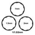 thumbnail image 4 of Mosiee 3 Pcs/ensemble 1/1.5/2/1.85/2.18/2.35Mm Rondelle de Moyeu de Vélo Entretoises de Boîtier de Boîtier de Roue Libre Cassette Fleur Base de Tour de Tambour, 4 of 9