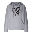 thumbnail image 4 of Hoodies Woman Autumn Winter Hoodie Sweatshirt Pullover Tops Long Sleeved Comfortable, 4 of 5
