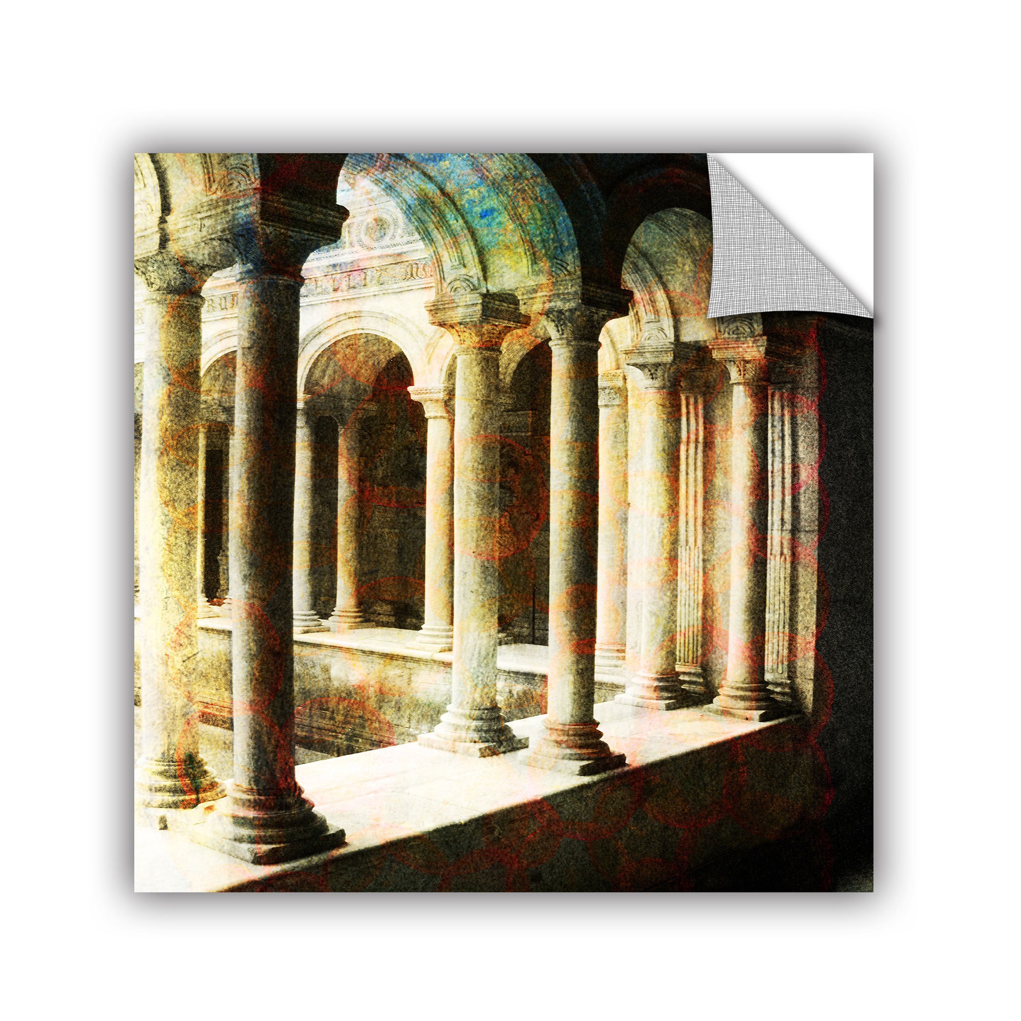 ArtAppealz Elena Ray "Roman Architecture" Removable Wall Art