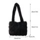thumbnail image 4 of Bolsa de moda de hombro de gran capacidad portátil esponjoso para damas y niñas JShteea Para Estrenar, 4 of 9