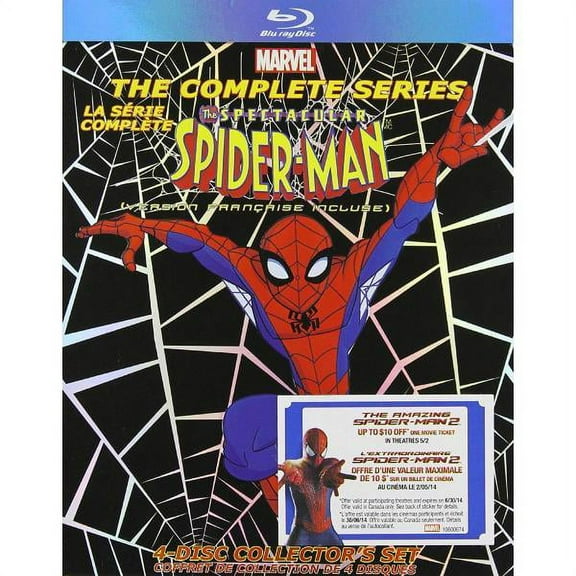 The Spectacular Spider-Man: The Complete Series - Seasons 1-2 [Blu-Ray]