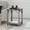 Gray Wash, variant on Emma + Oliver Engineered Wood Modern Farmhouse End Table with Metal Accents in Gray Wash