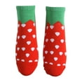 thumbnail image 2 of Gravity Threads Pattern Design Ankle Length Socks, Strawberry 2 set, 2 of 5