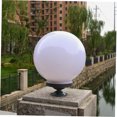 thumbnail image 3 of Minkissy Ensemble de 2 Boules Rondes en Acrylique Blanc pour Lampe sur Pied Propriétaires, 3 of 8