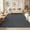 Gray, variant on HIWEAVER Brown 10' x 13' Modern Neutral Solid Area Rug for Living Room Bedroom Farmhouse Non Slip Washable Stain Resistant Soft Indoor Carpet Foldable Floor Cover for Home Office Decor
