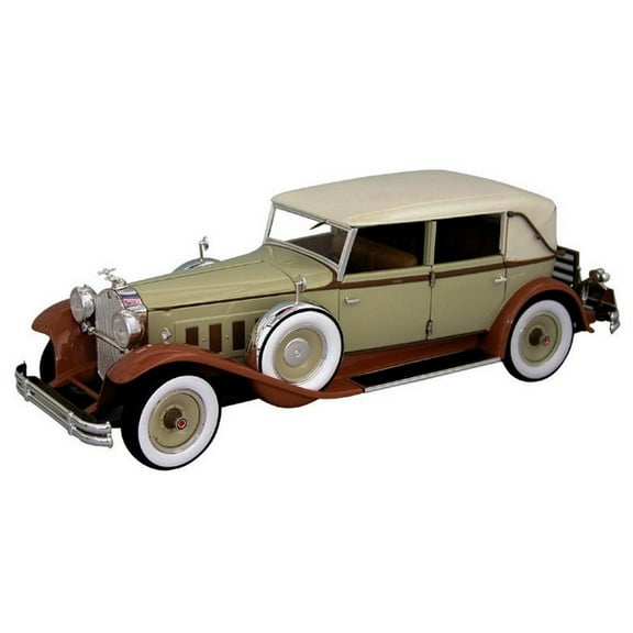 1930 Packard Brewster, Beige/Tan - Signature Models 18103F - 1/18 Scale Diecast Model Car
