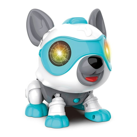 Toys Games Kids,Christmas Decorations,Baby Toys Clearance,Novelty Gag Toys for Girls Boys,Christmas Gifts for Kids,DIY Robot Dog Electronics Pet Dog Smart Puppy Responds to Bark Touching Control