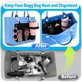 thumbnail image 6 of Oudizz Universal Storage Mesh Accessories for Bogg Bag, Grey, 6 of 7