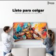 thumbnail image 2 of Cuadro Decorativo Canvas Canvas Revolution Lucha Espartana 140x70, 2 of 4