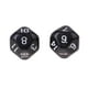 thumbnail image 4 of 10 piezas de acrílico de 16 lados poliédricos s 16-16 para tablero de mesa Negro, 4 of 7