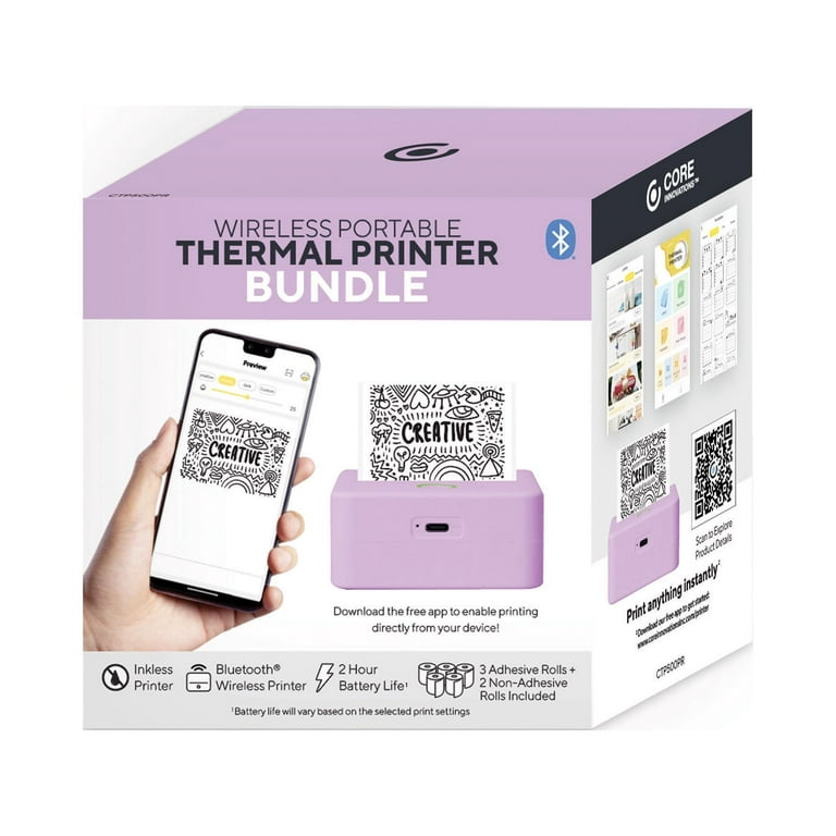 Mini Portable Printer Thermal Mini Printer For Mobile Phone PC