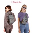 thumbnail image 3 of Mochila tipo mochila Packism correas ajustables gris Active Grey Una talla, 3 of 5