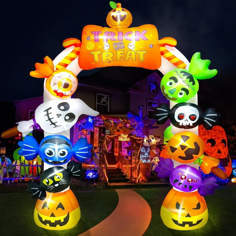Gobelet de citrouille gonflable d'Halloween Accessoires de décoration de scène de jouet de