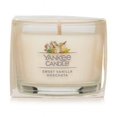 thumbnail image 3 of Yankee Candle Signature Votive Mini Candle Jar, Sweet Vanilla Horchata Scent, 1.3 oz Glass Jar (Pack of 12), 3 of 5