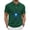 Army Green, variant on Christian Waffle Shirts for Men Jesus Cross Graphic Short Sleeve Polos Regular Fit Stylish 3 Button Collared T-Shirts Birthday Gifts White S