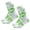 Tie-Dye Green, variant on COUVER Women's Cotton Stretch Crew Length Slouch Socks Gold 2 Pairs Size 9-11 (Womens)