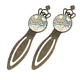 thumbnail image 2 of Map Vintage Copper Crown-Shaped Bookmarks: Stainless Steel Reading Accessories for Book Lovers, 2 of 5