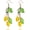 Flower, variant on Lemon Fruit Earrings Cute Lifelike Lemon Strawberry Dangle Drop Earrings Funny Yellow, Style B5706