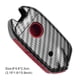 thumbnail image 3 of Kenally Mando a distancia de fibra de carbono para coche, protector elegante antideslizante para mando a distancia automotriz, reemplazo de Automoción decorativa y accesorios, 3 of 6