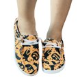 thumbnail image 1 of Calabaza Slip On Flats Zapatos Casuales Halloween Antideslizante para Viajes Al Aire Libre, 1 of 9