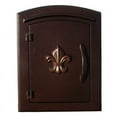 thumbnail image 2 of Manchester Non-Locking Column Mount Mailbox With Logo, 2 of 2
