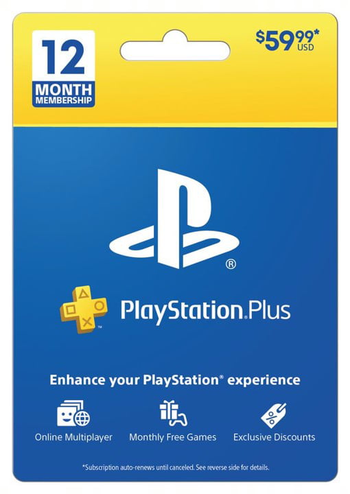 dump feudale Strømcelle PlayStation Plus 12 Month Subscription - Walmart.com