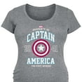 thumbnail image 3 of Marvel Captain America - The First Avenger - Maternity Scoop Neck Graphic T-Shirt, 3 of 5