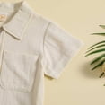 thumbnail image 5 of TOWED22 Toddler Baby Boy Hunting Outfits Duck Jungle Camo Short Sleeve T Shirt Shorts Set Casual Summer Clothes 2Pcs Beige,2-3 Y, 5 of 7